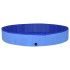 Piscina para perros plegable PVC azul 300x40