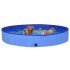 Piscina para perros plegable PVC azul 300x40