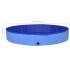 Piscina para perros plegable PVC azul 300x40