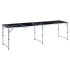 Mesa de beer pong plegable negro 240