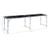 Mesa de beer pong plegable negro 240