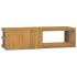 Armario de baño de pared madera maciza de teca 110x40x30