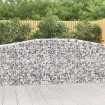 Cesta gaviones forma arco hierro galvanizado 400x50x100/120 cm