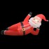 Papá Noel de Navidad inflable con LED rojo IP44 360 cm