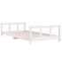 Estructura de cama para niños madera de pino blanco 90x200