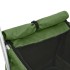 Cochecito para perros plegable tela lino verde 100x49x96