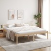 Cama para personas mayores madera maciza de pino 180x200 cm