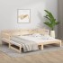 Sofá cama extraíble madera maciza de pino 2x(90x200)