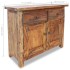 Aparador de madera maciza reciclada 75x30x65