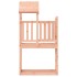 Casita infantil pared escalada madera Douglas 53x110,5x214