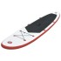 Set de tabla inflable de paddle surf SUP rojo y