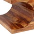 Mesa de centro de madera maciza sheesham 90x50x35