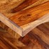 Mesa de centro de madera maciza sheesham 90x50x35