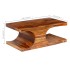 Mesa de centro de madera maciza sheesham 90x50x35