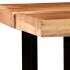 Mesa de bar de madera maciza de acacia 150x70x107