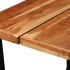 Mesa de bar de madera maciza de acacia 150x70x107