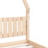 Estructura de cama para niños madera maciza de pino 90x200