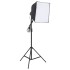 Kit de estudio fotográfico con set de luces y