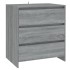 Aparador de 3 piezas madera manufacturada gris