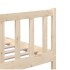 Estructura de cama de madera maciza super king 180x200