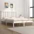 Estructura de cama madera maciza de pino blanca 150x200