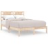 Estructura de cama madera maciza 120x190