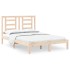 Estructura de cama madera maciza de pino 140x190