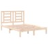 Estructura de cama madera maciza de pino 140x190