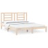 Estructura de cama madera maciza 180x200