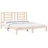 Estructura de cama madera maciza 180x200