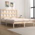 Estructura de cama madera maciza de pino 120x200