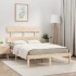 Estructura de cama madera maciza 140x190