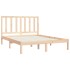 Estructura de cama de madera maciza de pino 160x200