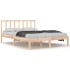 Estructura de cama madera maciza de pino 135x190