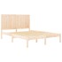 Estructura de cama madera maciza de pino 140x190