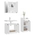 Set de muebles de baño 3 piezas madera contrachapada