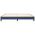 Estructura de cama box spring tela azul 200x200