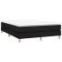 Estructura de cama box spring tela negro 140x200