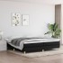 Estructura de cama box spring tela negro 200x200