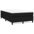 Estructura de cama box spring tela negro 120x200