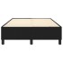 Estructura de cama box spring tela negro 120x200