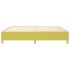 Estructura de cama box spring tela verde 200x200