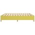 Estructura de cama box spring tela verde 200x200