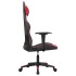 Silla gaming cuero sintético negro y