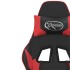 Silla gaming cuero sintético negro y