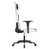 Silla gaming cuero sintético blanco y