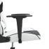 Silla gaming cuero sintético blanco y