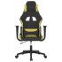 Silla gaming tela verde claro y