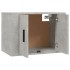 Muebles para TV de pared 3 uds gris hormigón 57x34,5x40