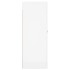 Armario de pared 2 unidades blanco brillante 69,5x34x90